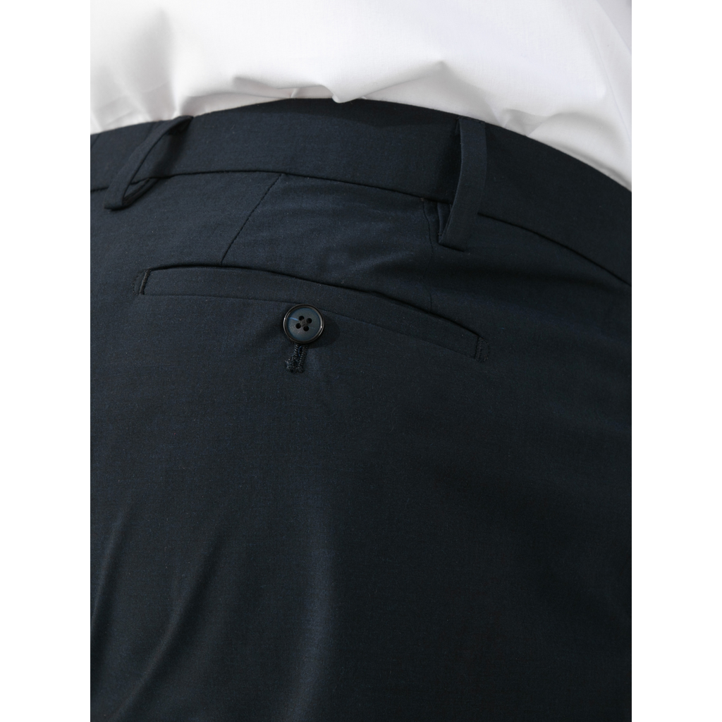 Mix & Match Suit Trousers for Big Men - Black or Navy