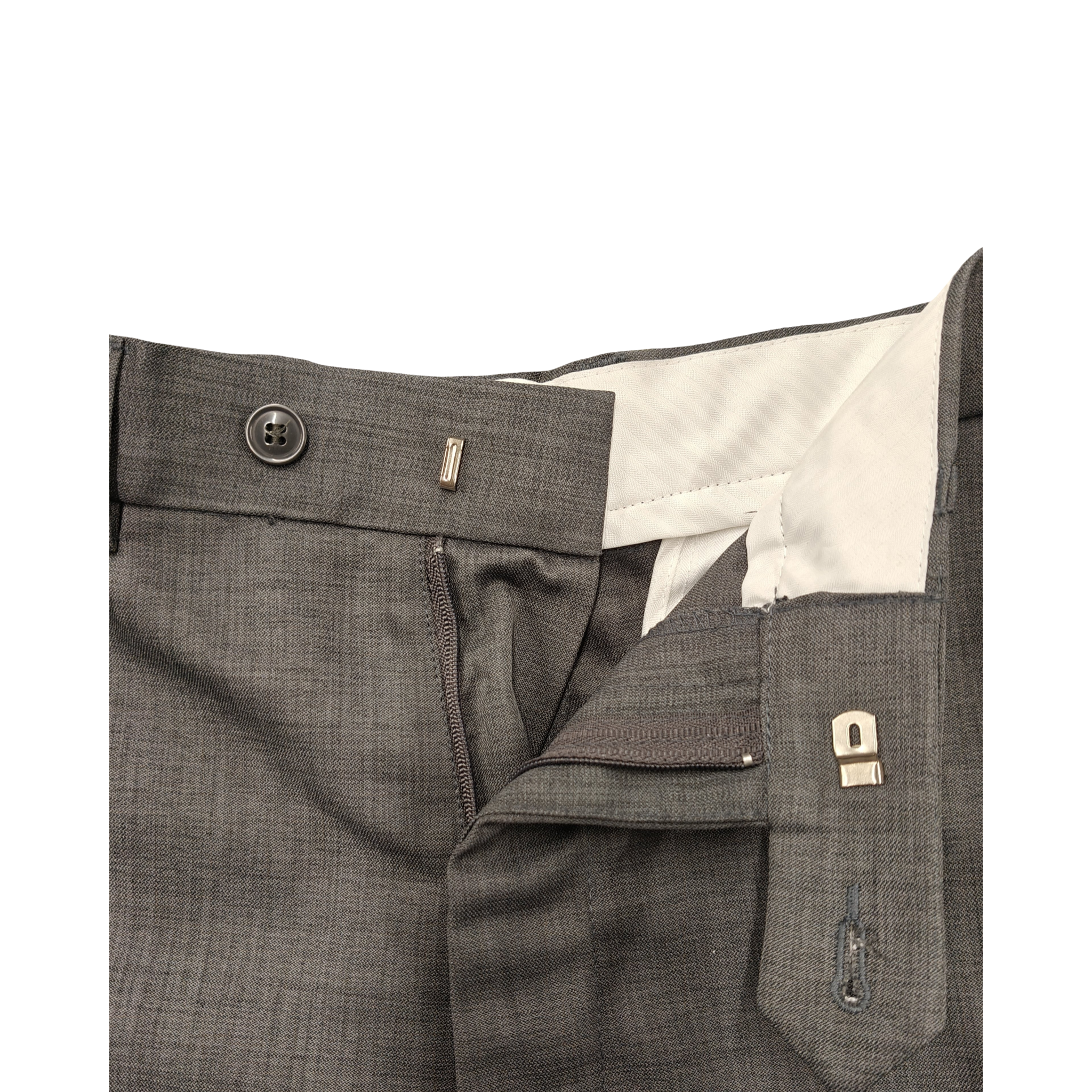 Carabou Active Waist Smart Trouser, Black, Blue, Grey